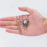 Horse Eye Silver Necklace nz