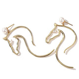 Horse Head Drop Earrings nz