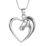 Horse heart necklace nz