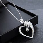 Horse heart necklace nz