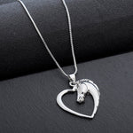 Horse heart necklace nz