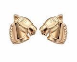 Horse passion earrings Gold nz