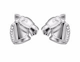 Horse passion earrings Silver nz