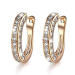 Horseshoe earrings Gold nz