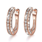 Horseshoe earrings Rose gold nz