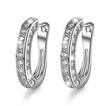 Horseshoe earrings Silver nz