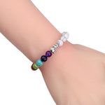 Howlite 7 Chakra Bracelet nz
