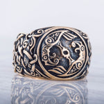 Huginn And Muninn Ring 5 (49.32 mm) nz