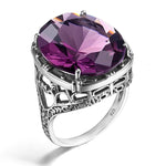 Hydrothermal Amethyst Ring nz