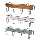 ’I Love My Home’ Wall key holder nz