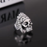 Indian skull ring nz