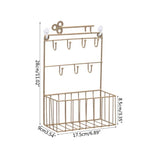 Industrial style key holder Golden nz