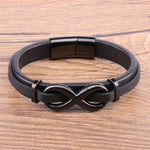 Infinity bracelet stainless steel 19 cm nz