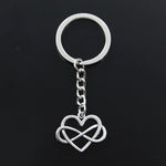 Infinity heart keychain nz
