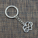 Infinity heart keychain nz