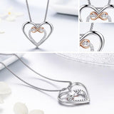 Infinity heart necklace nz