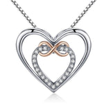Infinity heart necklace nz