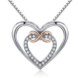 Infinity heart necklace nz