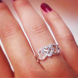 Infinity heart ring nz