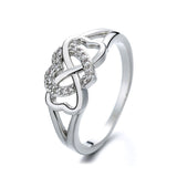 Infinity heart ring nz