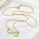 Infinity Symbol heart necklace nz
