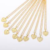 Initial heart necklace nz