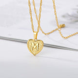 Initial heart necklace nz