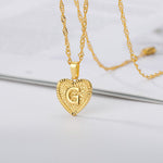 Initial heart necklace nz