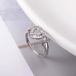 Intertwined heart ring nz