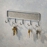 Iron key holder Silver nz