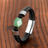 Jade leather bracelet nz