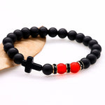 Jasper cross bracelet nz