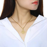 Jerusalem cross necklace stainless steel nz