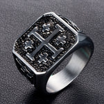 Jerusalem cross ring nz