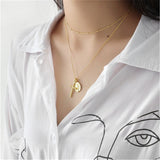 Jesus And Mary Cross Necklace nz