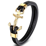 Jesus cross bracelet Gold colour nz