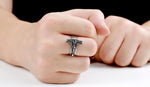Jesus religious ring nz