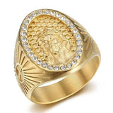 Jesus signet ring nz
