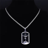 Jesus silver necklace nz