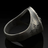 Jesus stainless steel ring nz