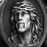 Jesus stainless steel ring nz