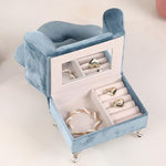 Jewellery armchair box Blue nz