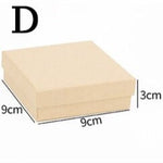 Jewellery Box Cardboard Beige / 9 x 3 cm nz