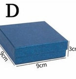Jewellery Box Cardboard Blue / 9 x 3 cm nz