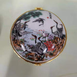 Jewellery Box Porcelain Black nz