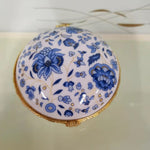 Jewellery Box Porcelain Blue nz