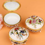Jewellery Box Porcelain Orange nz