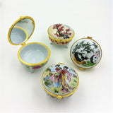 Jewellery Box Porcelain Yellow nz