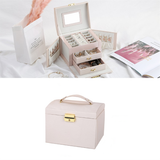 Jewellery Box Rose Gold Pink nz