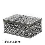 Jewellery Box Silver rectangle nz